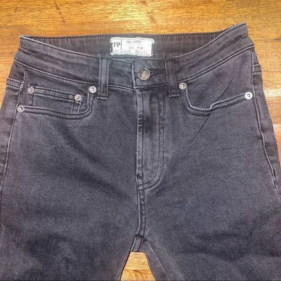 Free People Cutwork Jeans - Picture 4 of 6